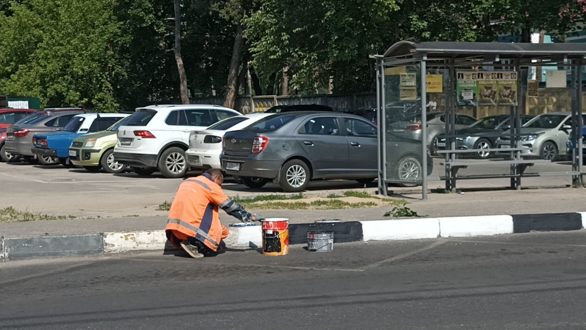 Серпухов, Подмосковье, благоустройство, безопасность, бордюрный камень