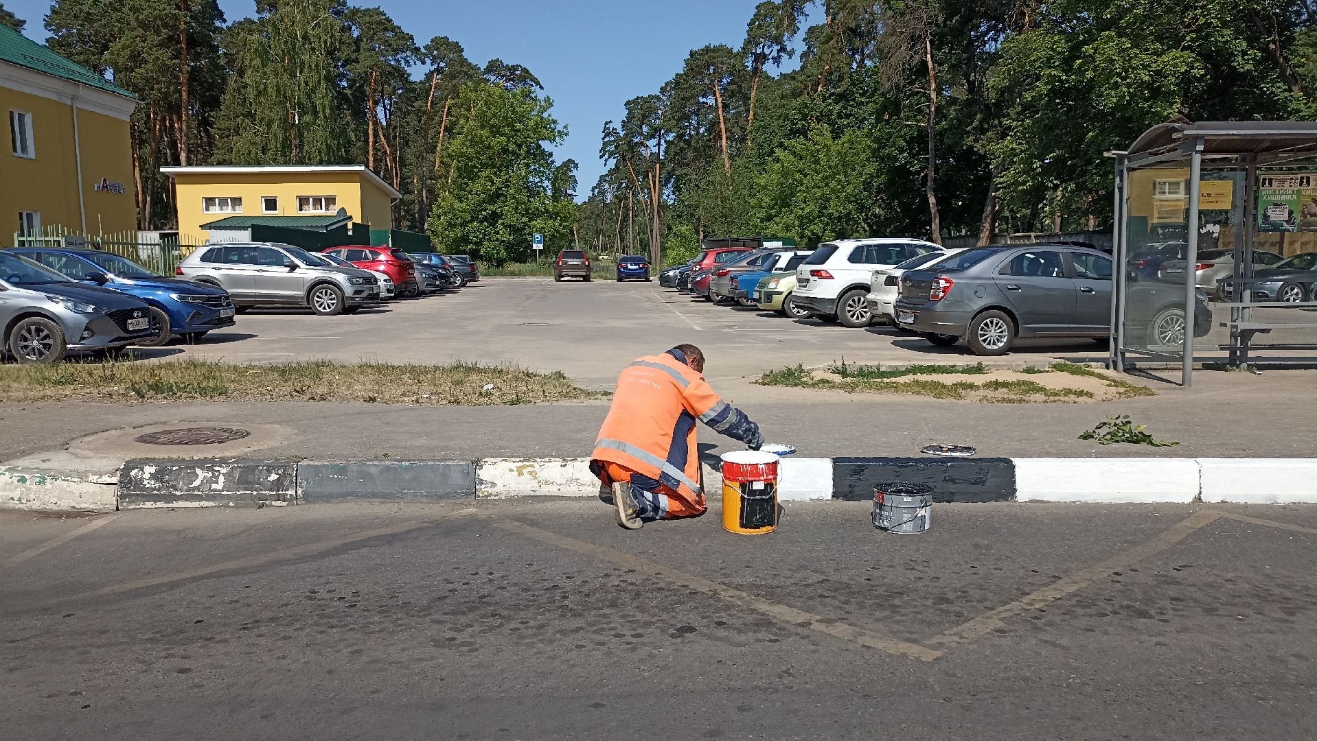 Серпухов, Подмосковье, благоустройство, безопасность, бордюрный камень