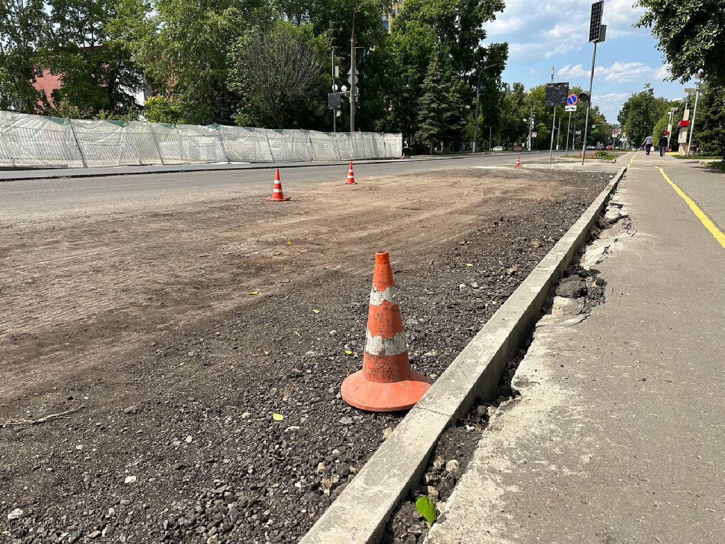 Реутов, ремонт, асфальт, тротуар