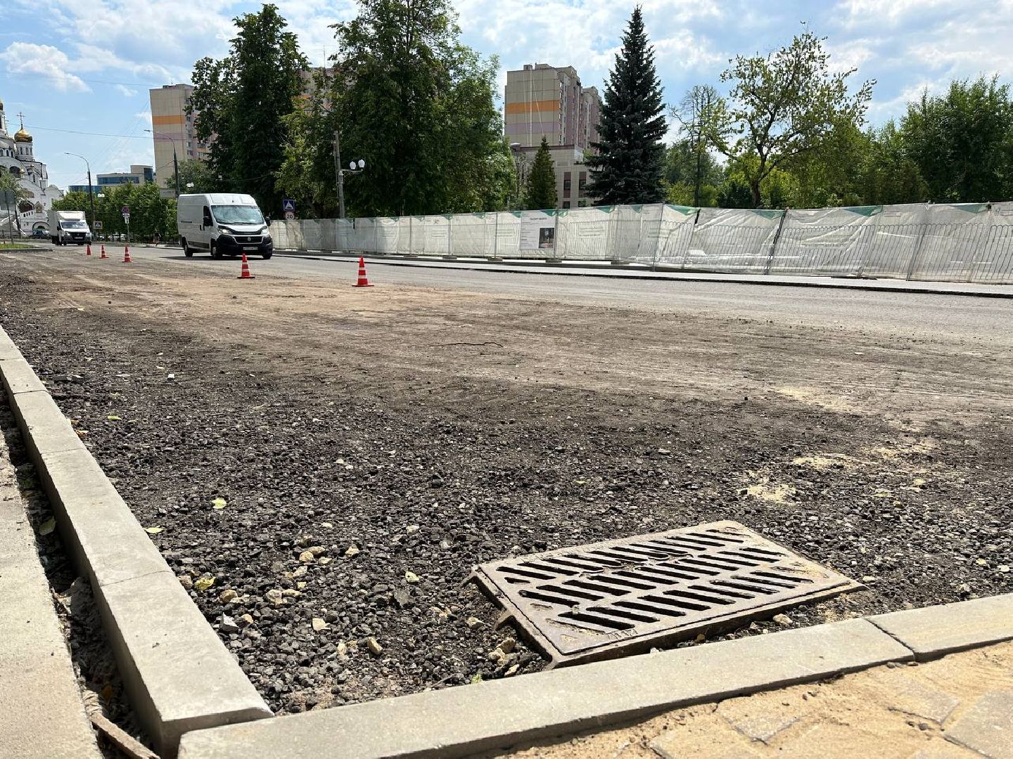 Реутов, ремонт, асфальт, тротуар