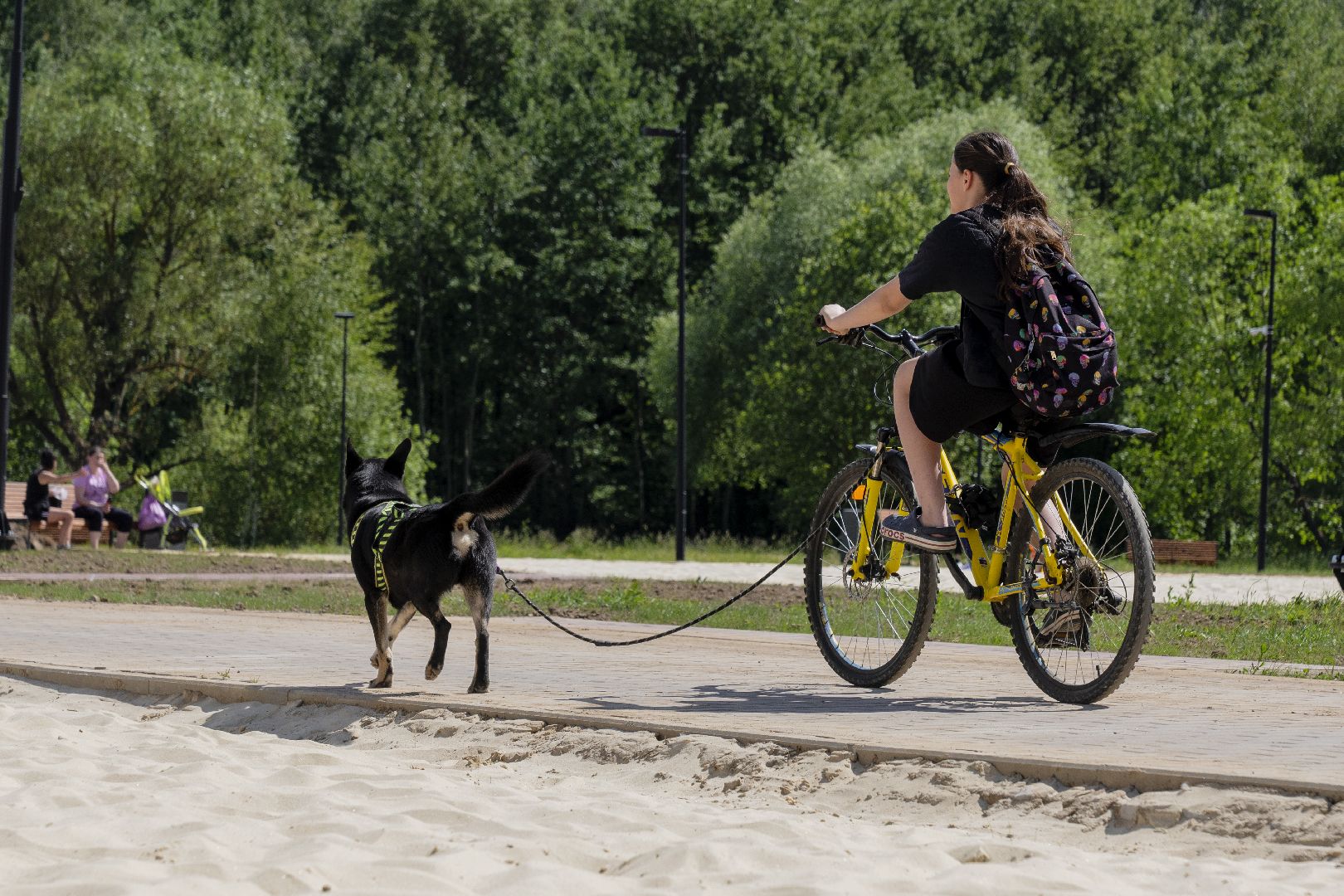 парк Взлёт, пляж, Домодедово