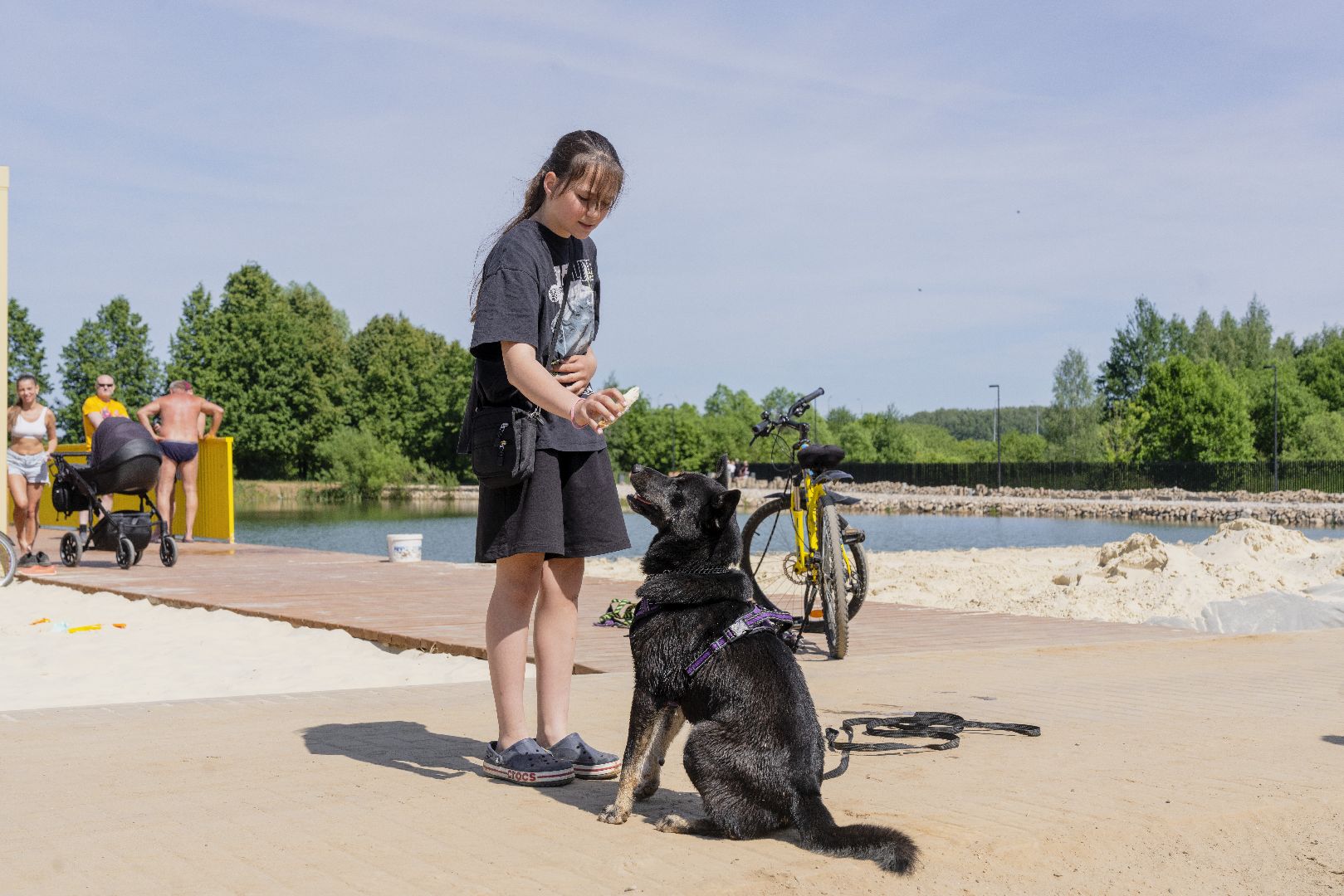 парк Взлёт, пляж, Домодедово