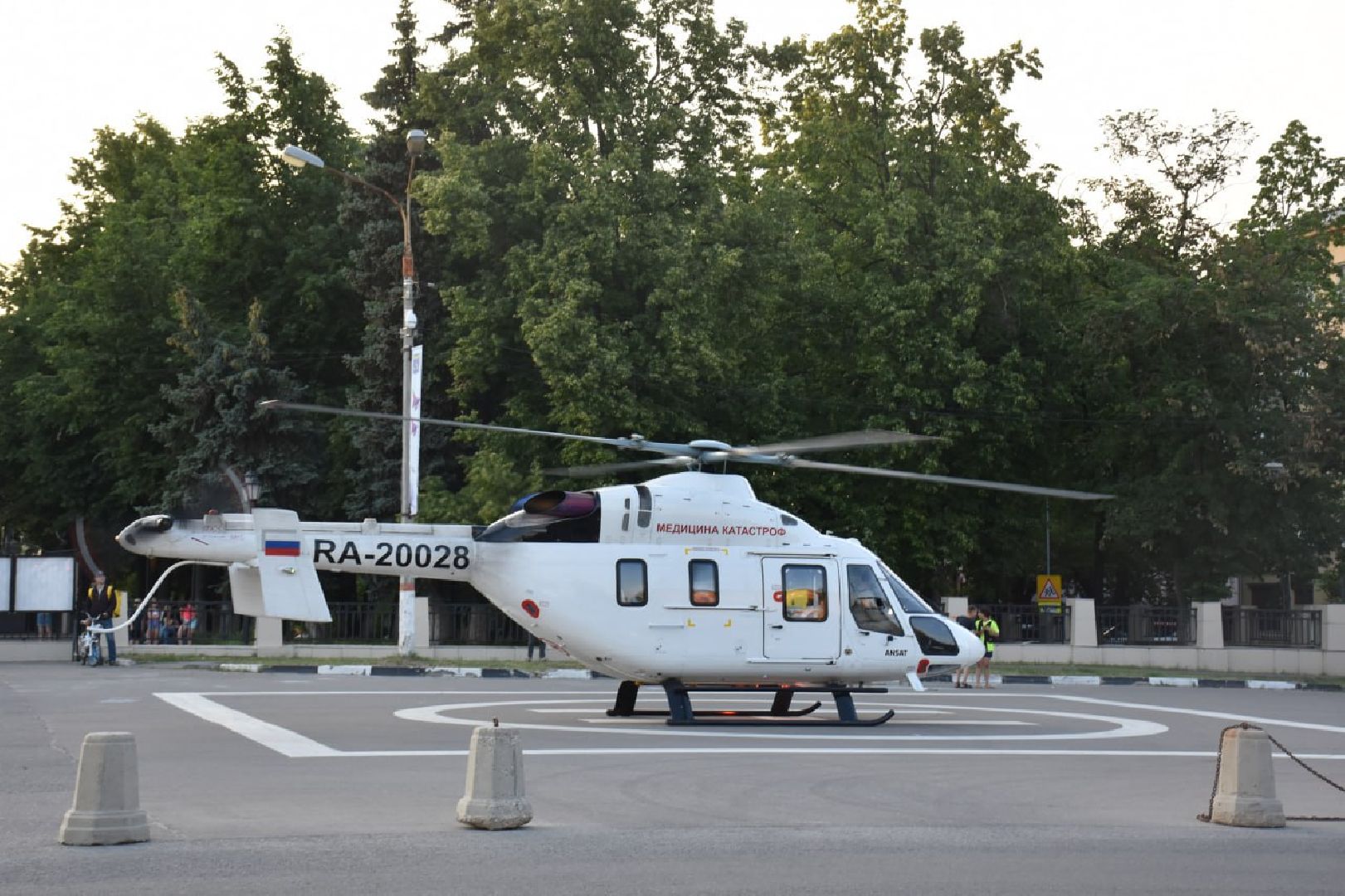 вертолёт, Жуковская, ГКБ, пациент, инсульт, санавиация