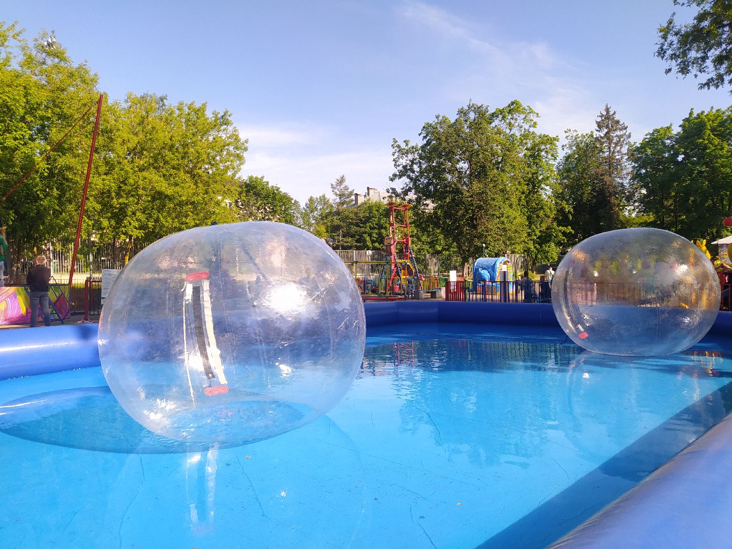 Истра, аттракционы, парк