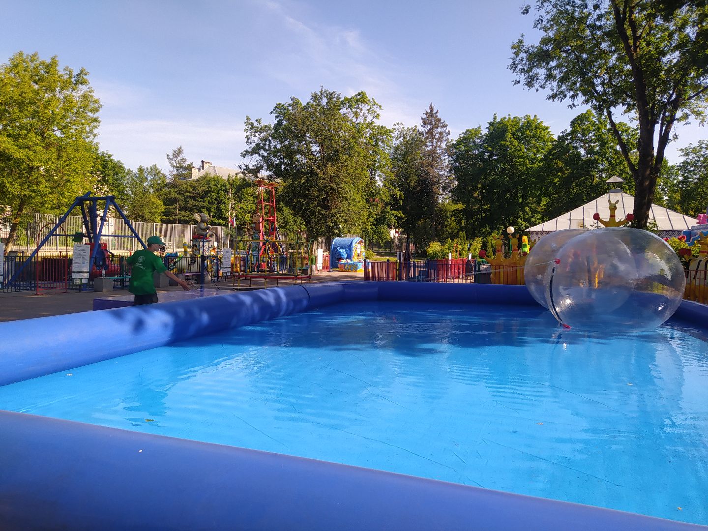 Истра, аттракционы, парк