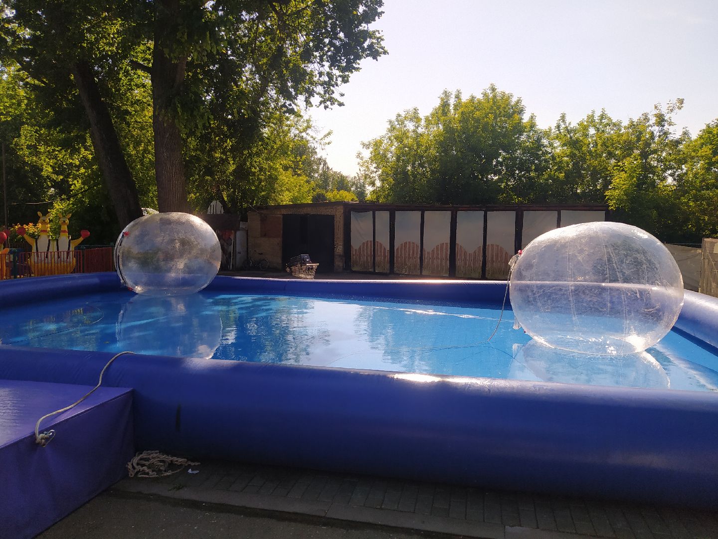 Истра, аттракционы, парк