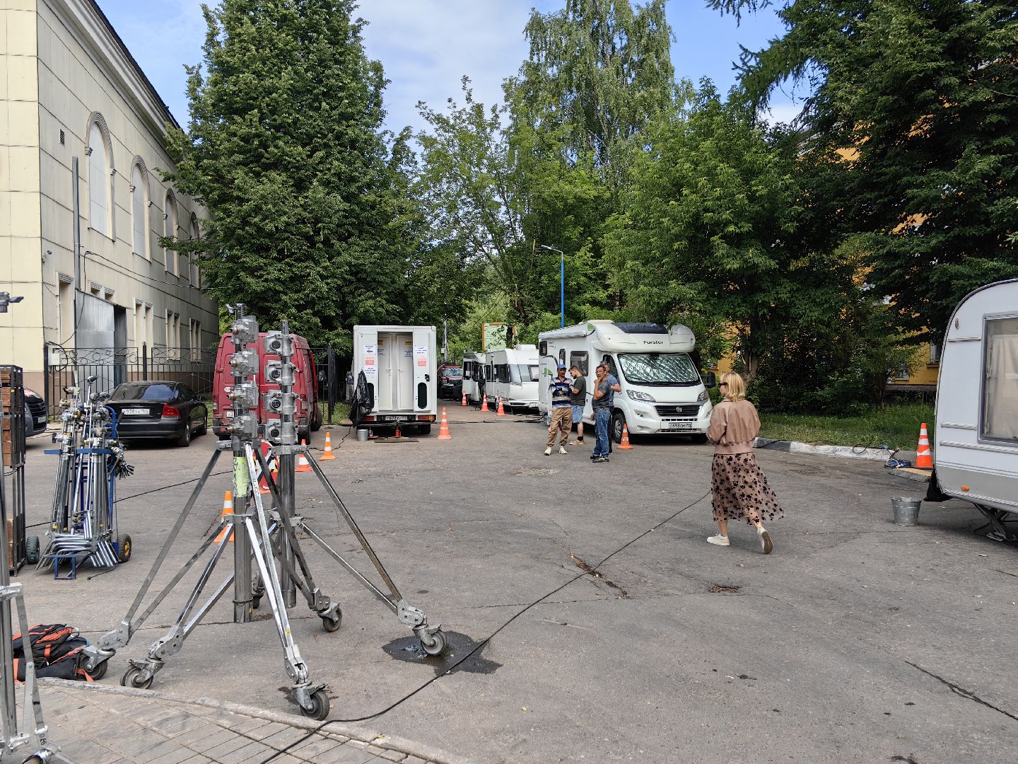 Сериал, комедия, съёмки, площадка, массовка