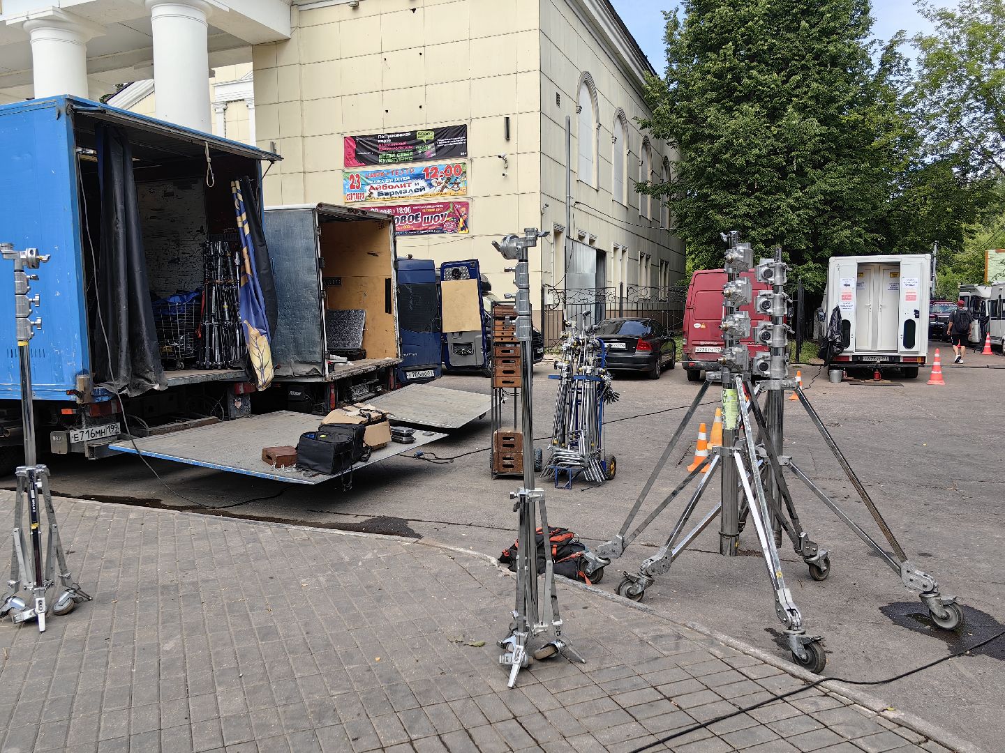 Сериал, комедия, съёмки, площадка, массовка