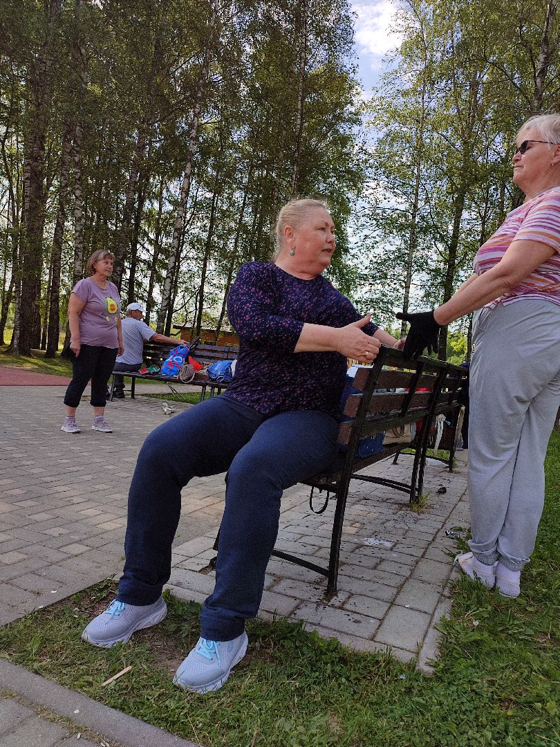 #талдом, #активноедолголетие, #йога, #асаны, #паркпобеды