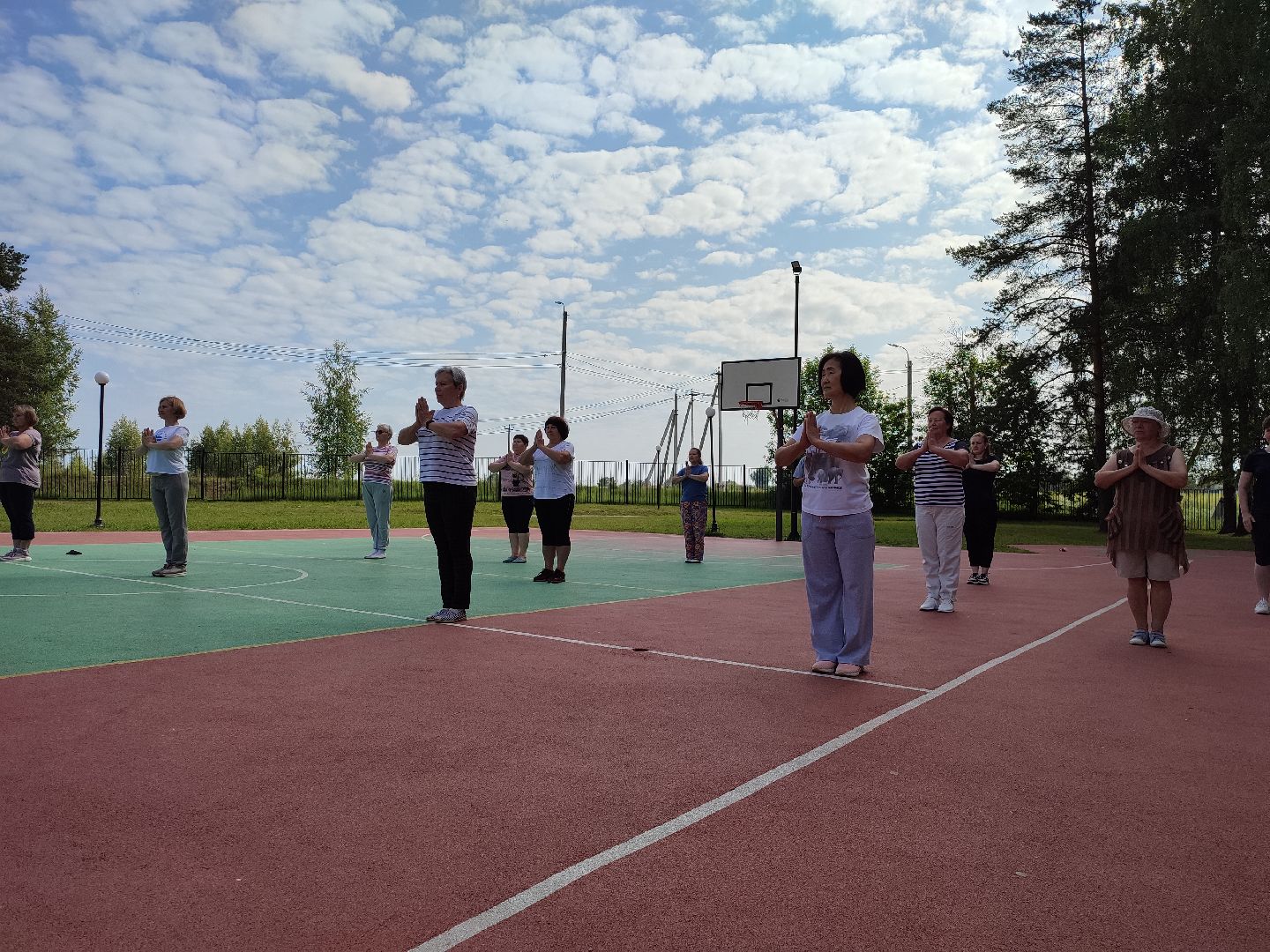 #талдом, #активноедолголетие, #йога, #асаны, #паркпобеды