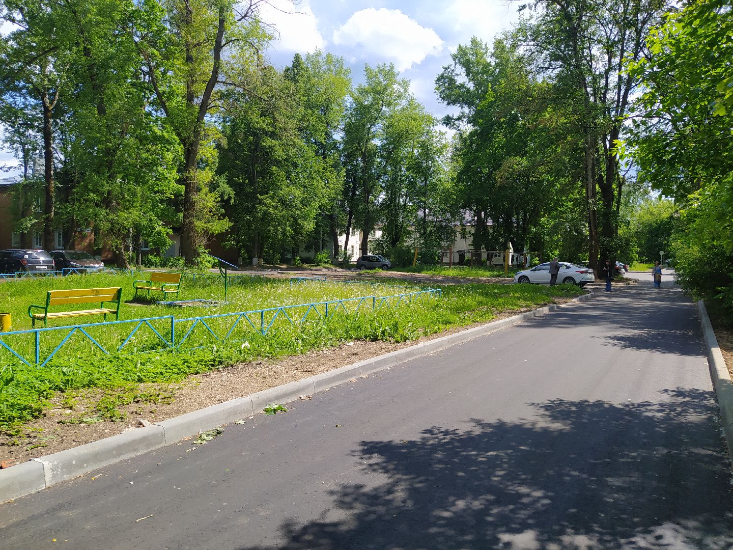 Дедовск, благоустройство, дворы,