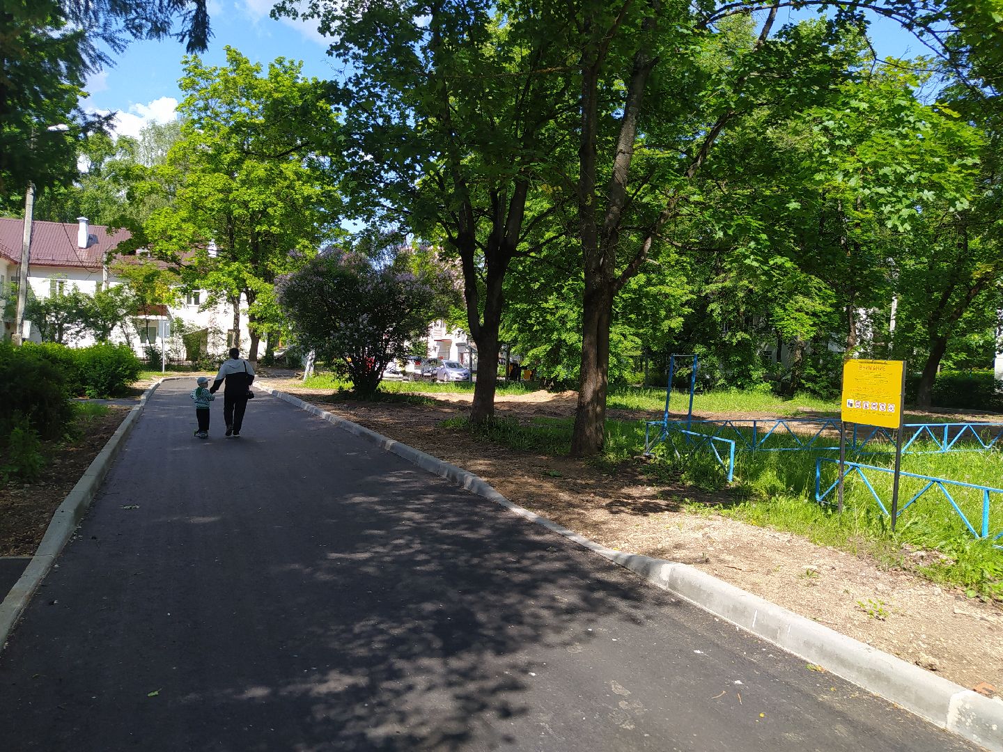 Дедовск, благоустройство, дворы,