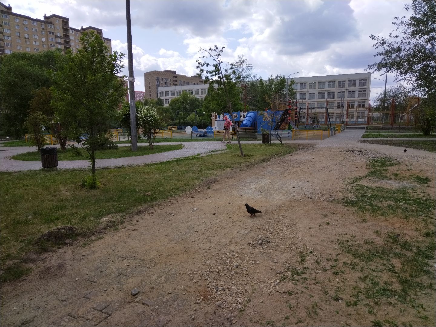 Губернаторская ДИП, детская площадка, география, Мытищи, Колпакова