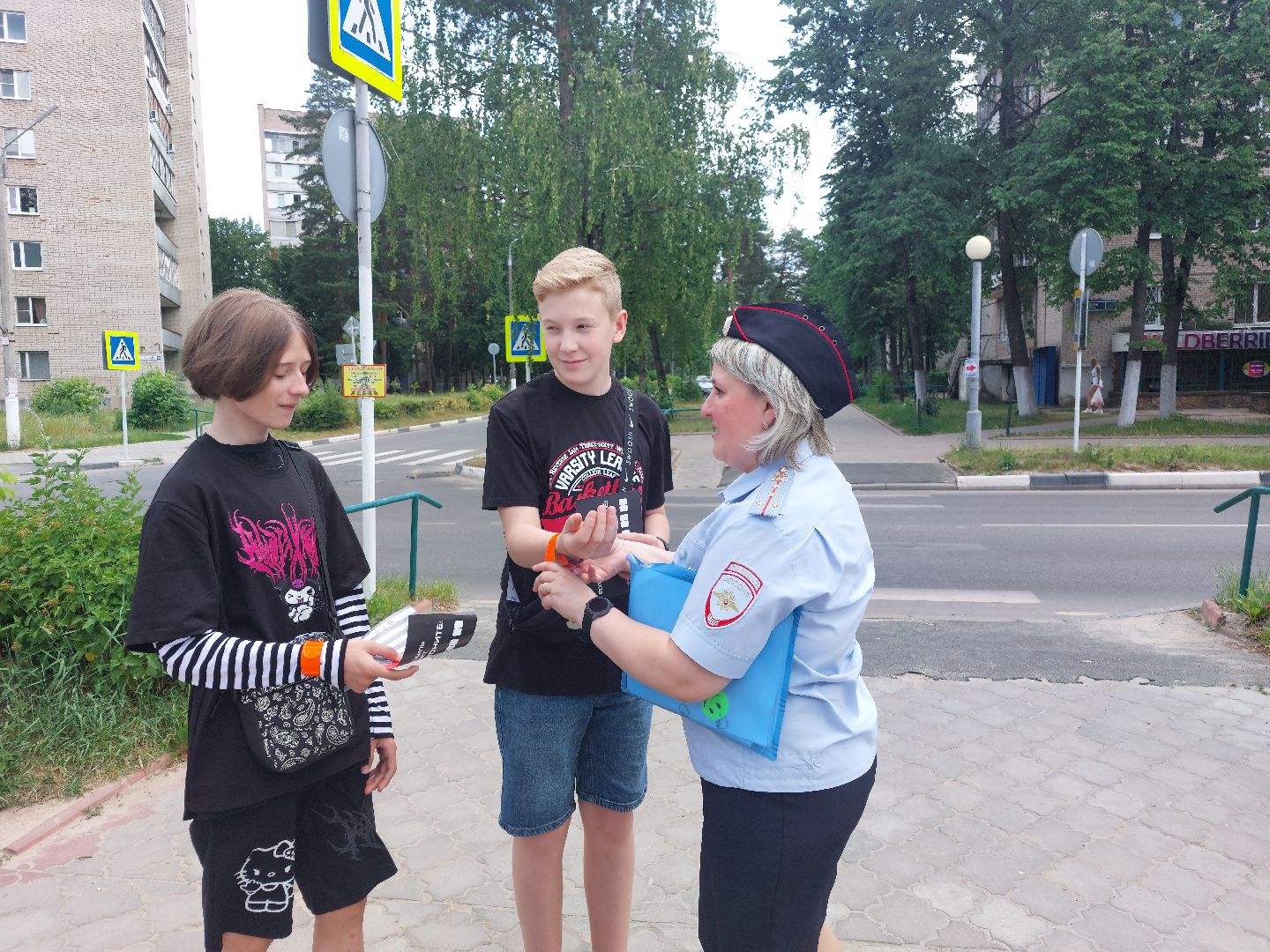 пешеходный переход, Госавтоинспекция, Протвино, акция, безопасность