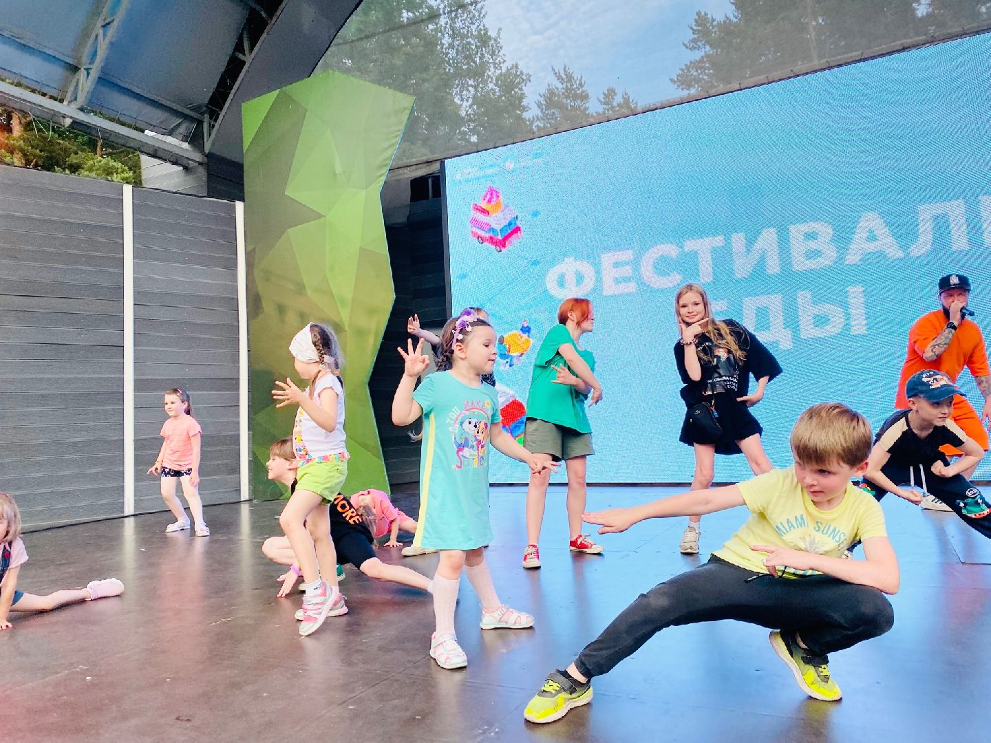 Домодедово, брейк данс, урок танца, дети, парк