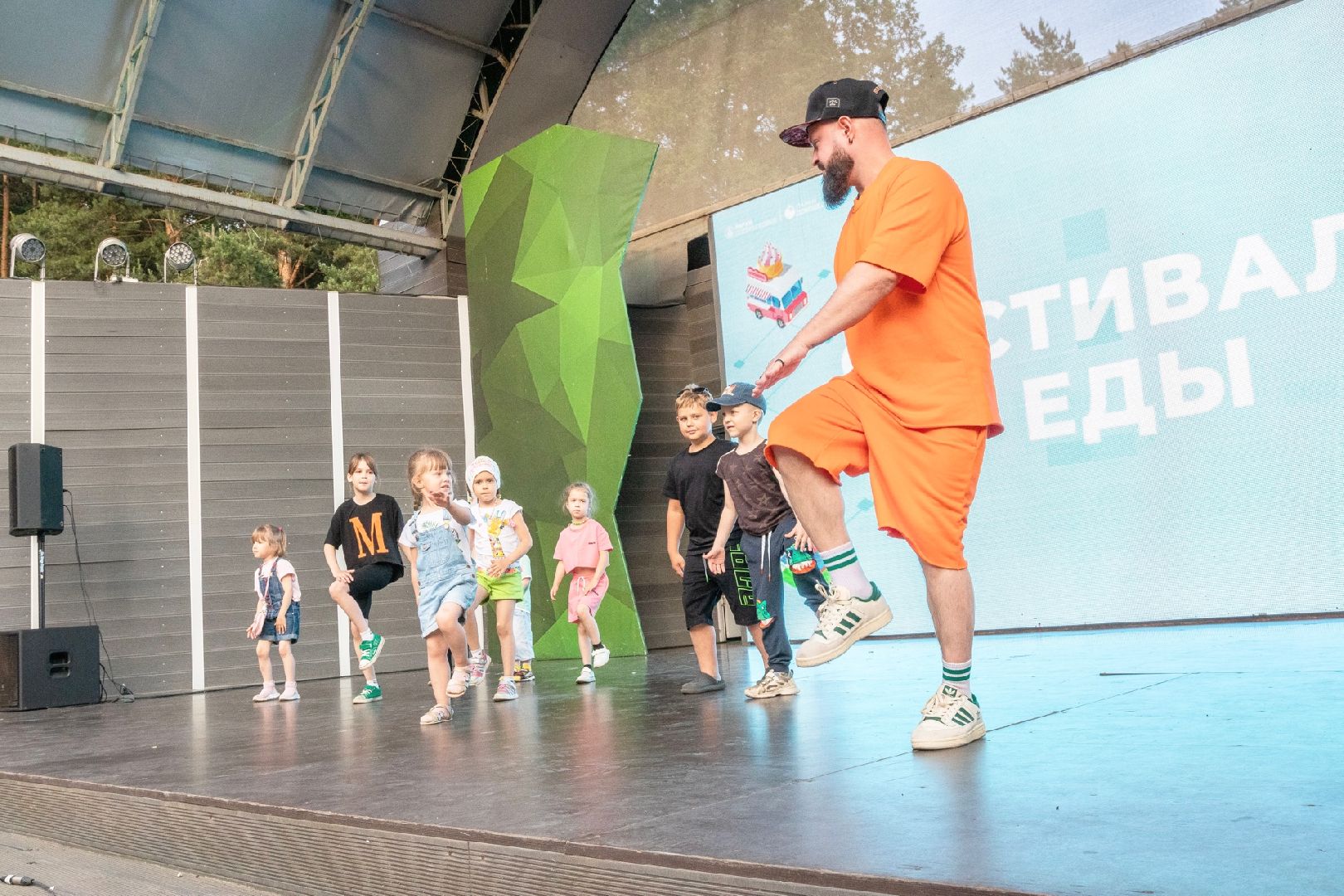 Домодедово, брейк данс, урок танца, дети, парк