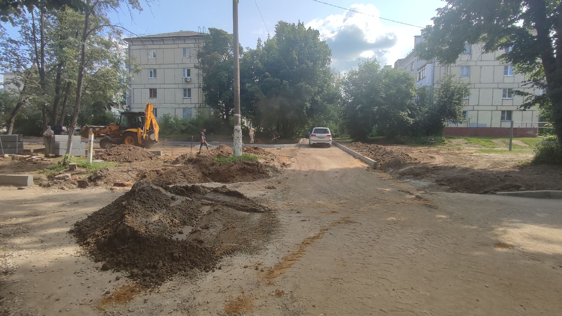 Кашира, благоустройство, МКД, ремонт, дороги, парковка