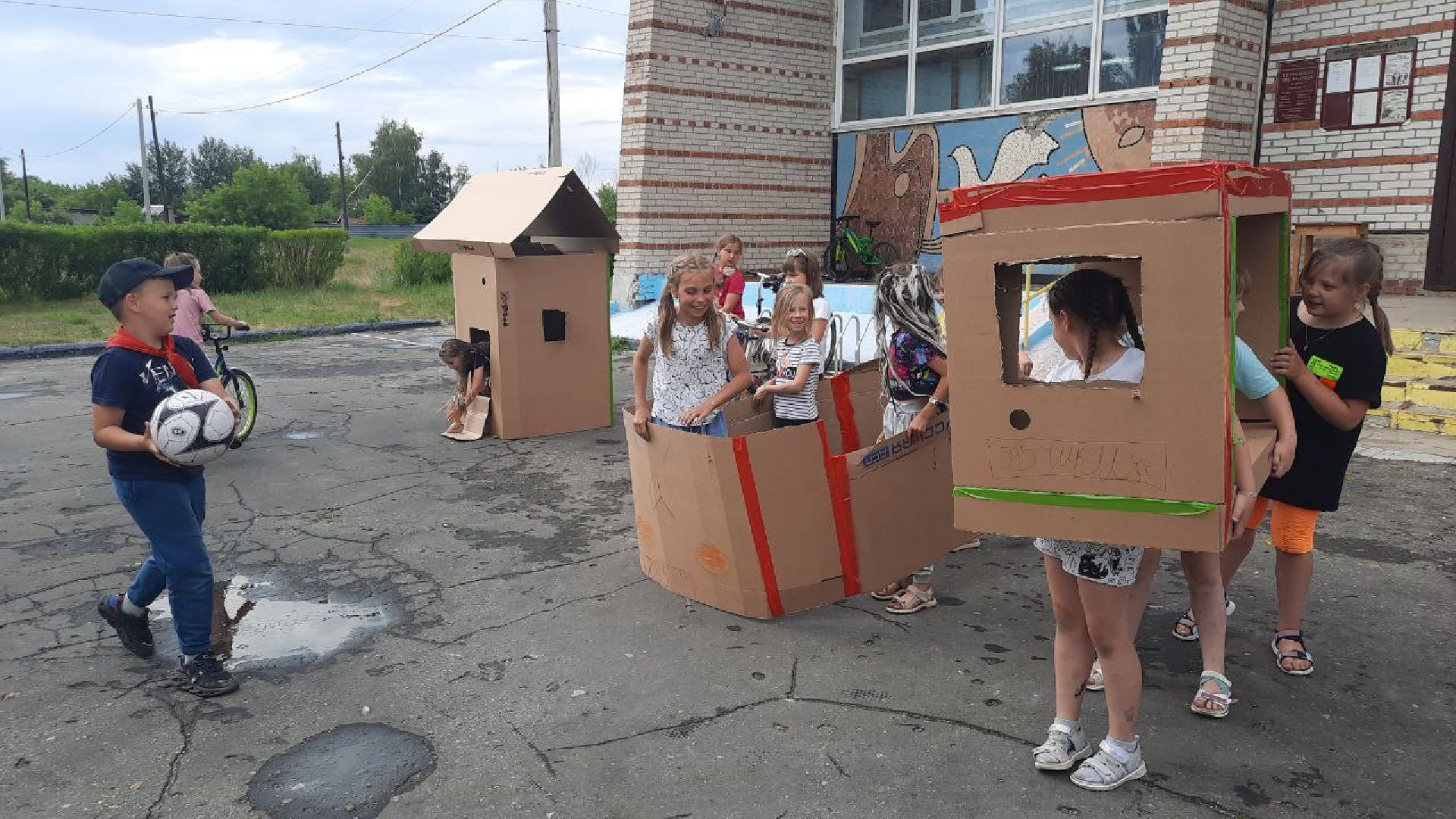 #краш_тест_машин, отдых детей, #отдых, #Шатура, #каникулы