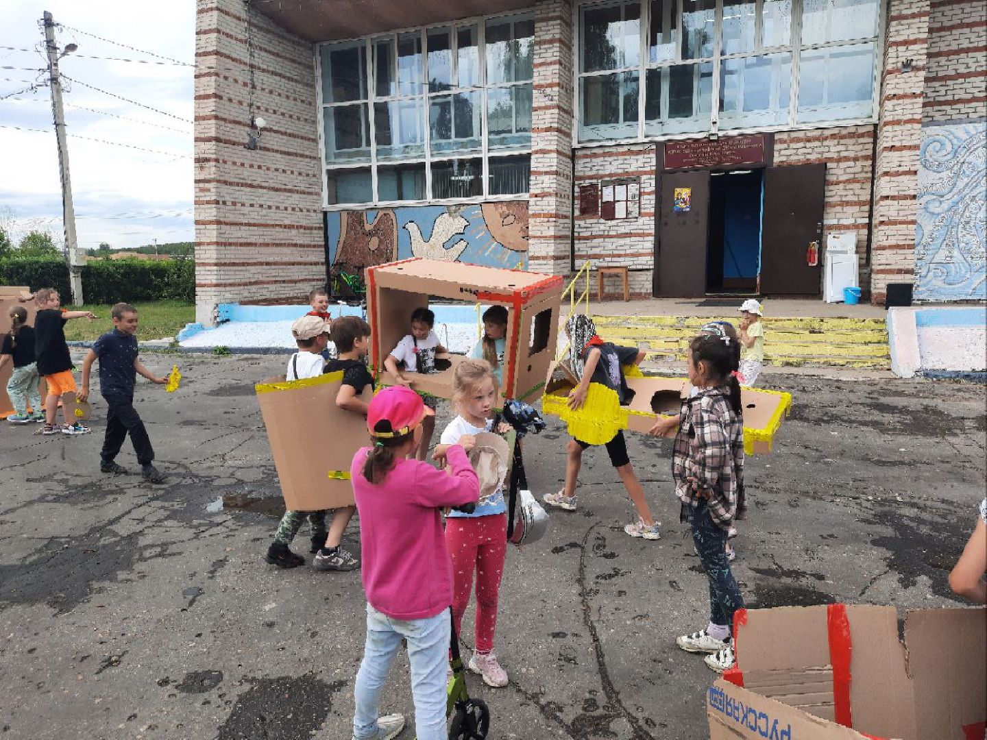 #краш_тест_машин, отдых детей, #отдых, #Шатура, #каникулы