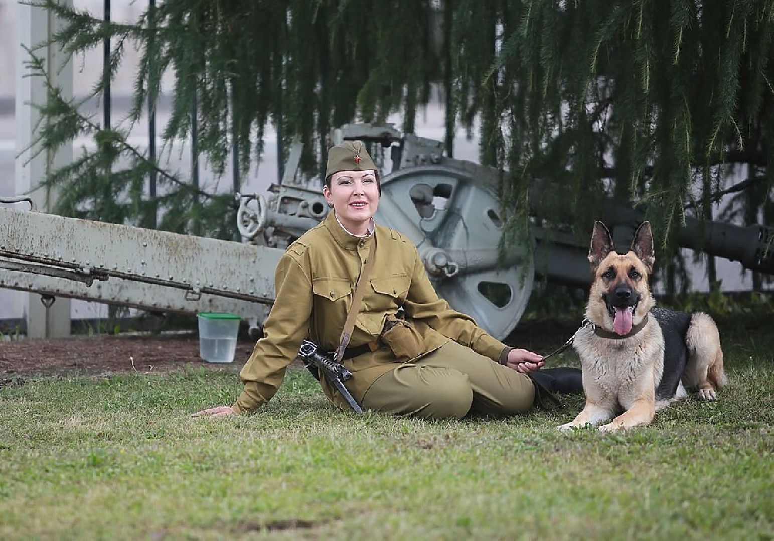 Долгопрудный, кинологи, фронтовая собака, спецназ, диверсанты