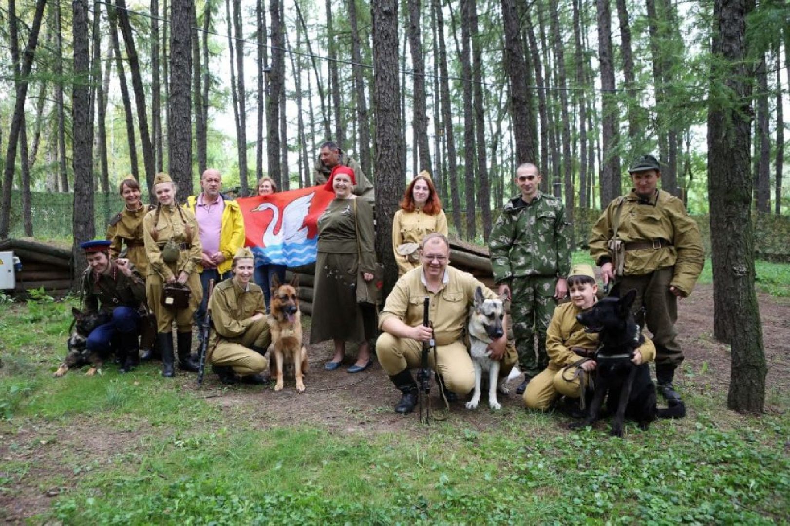 Долгопрудный, кинологи, фронтовая собака, спецназ, диверсанты