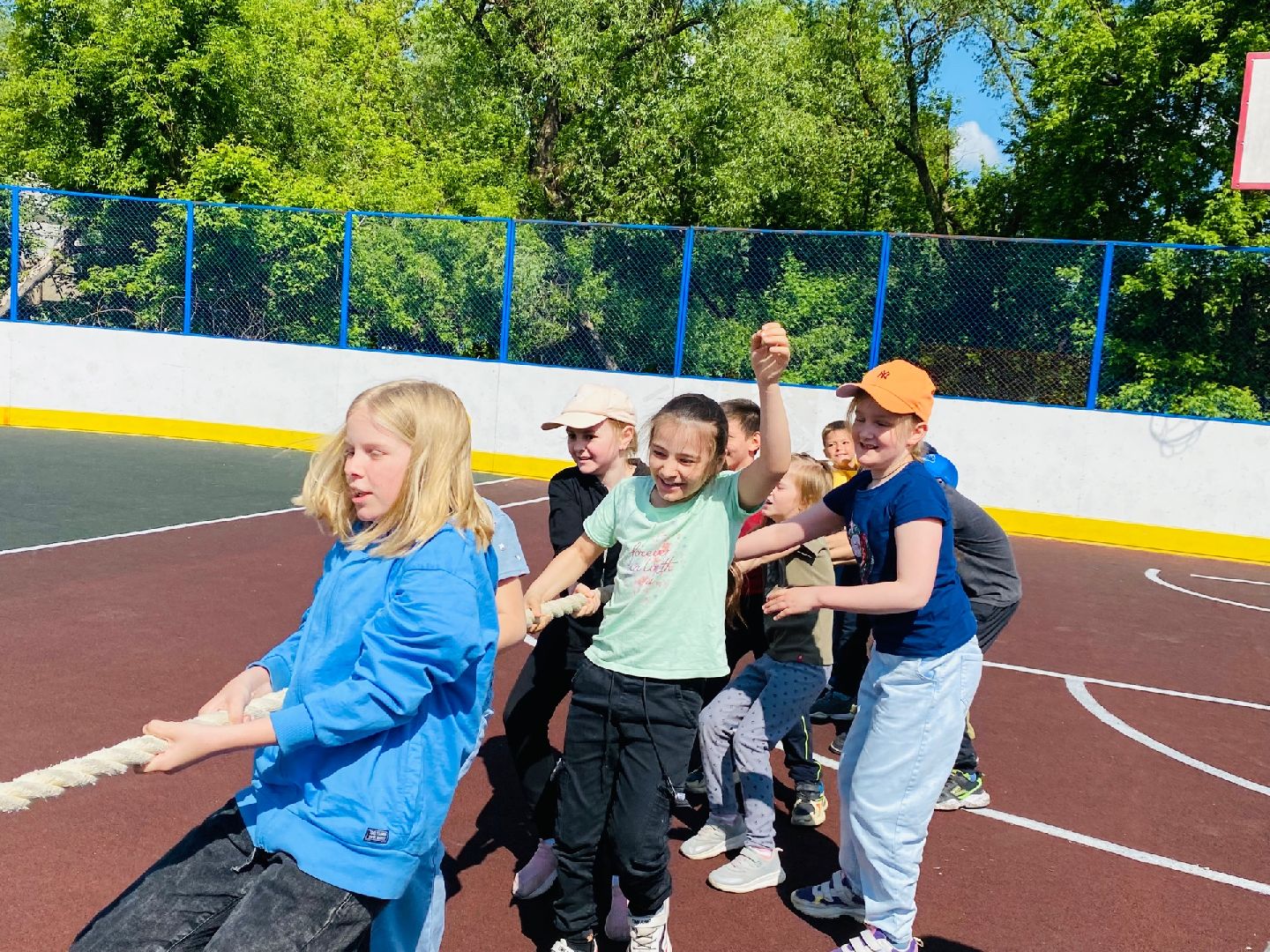 Домодедово, школьный лагерь, спортивная игра, дети, школьники