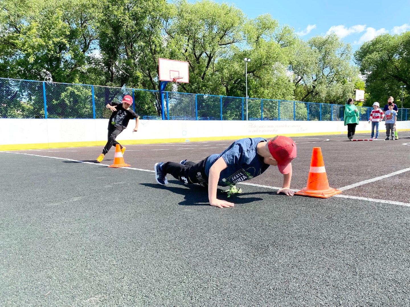 Домодедово, школьный лагерь, спортивная игра, дети, школьники