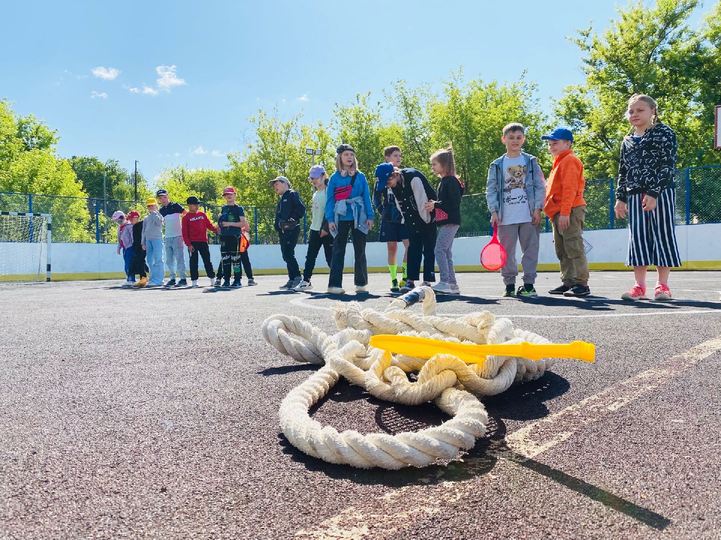 Домодедово, школьный лагерь, спортивная игра, дети, школьники