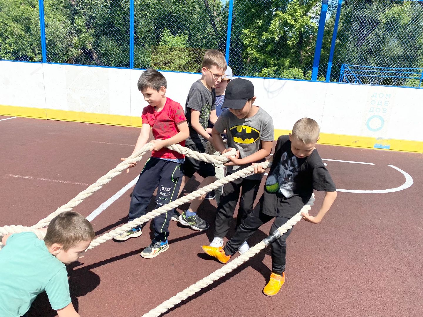 Домодедово, школьный лагерь, спортивная игра, дети, школьники