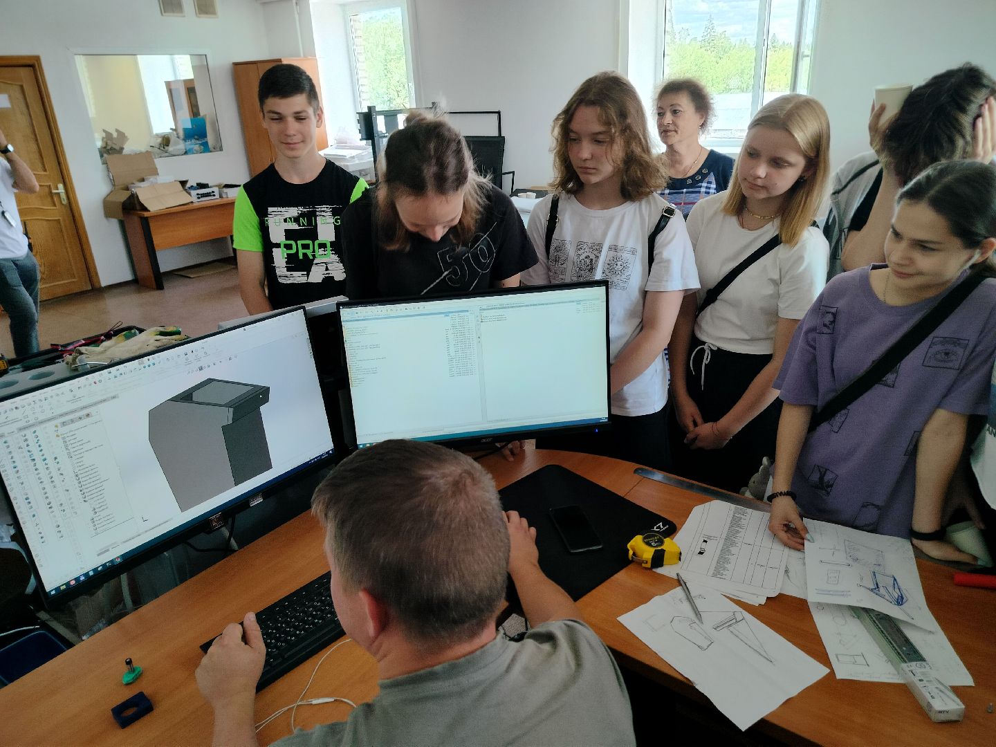 производство, Умные каникулы, профориентация, экскурсия, образование, кадры