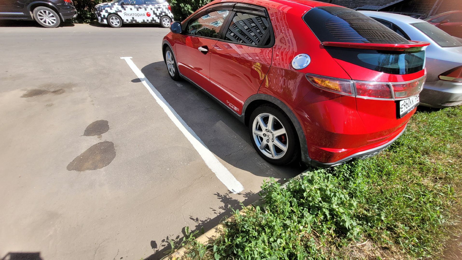 жкх; благоустройство; разметка; видное