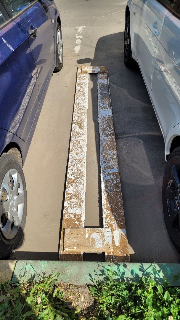 жкх; благоустройство; разметка; видное