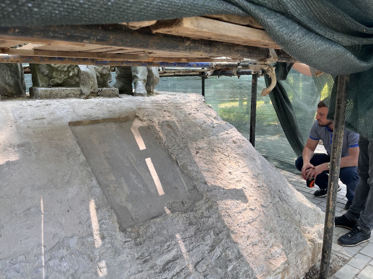 Шаховская, памятник, вов, реставрация