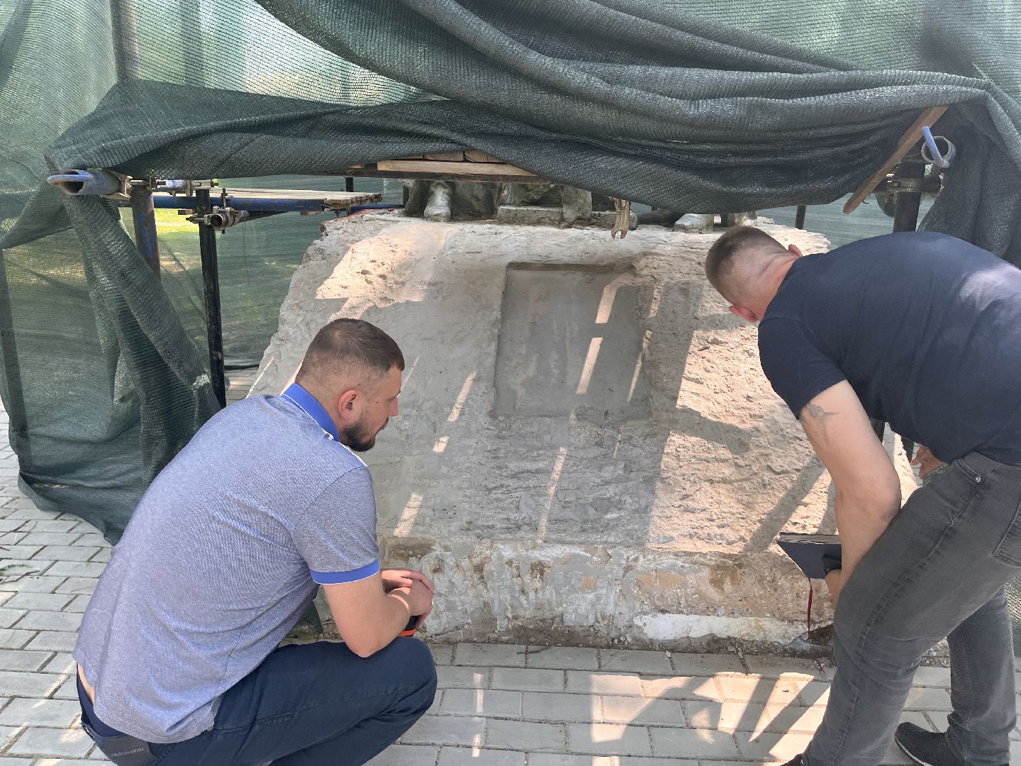 Шаховская, памятник, вов, реставрация