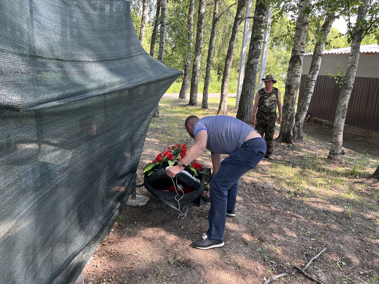 Шаховская, памятник, вов, реставрация