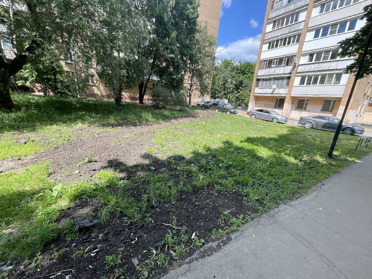 Благоустройство, Одинцово, народная тропа,