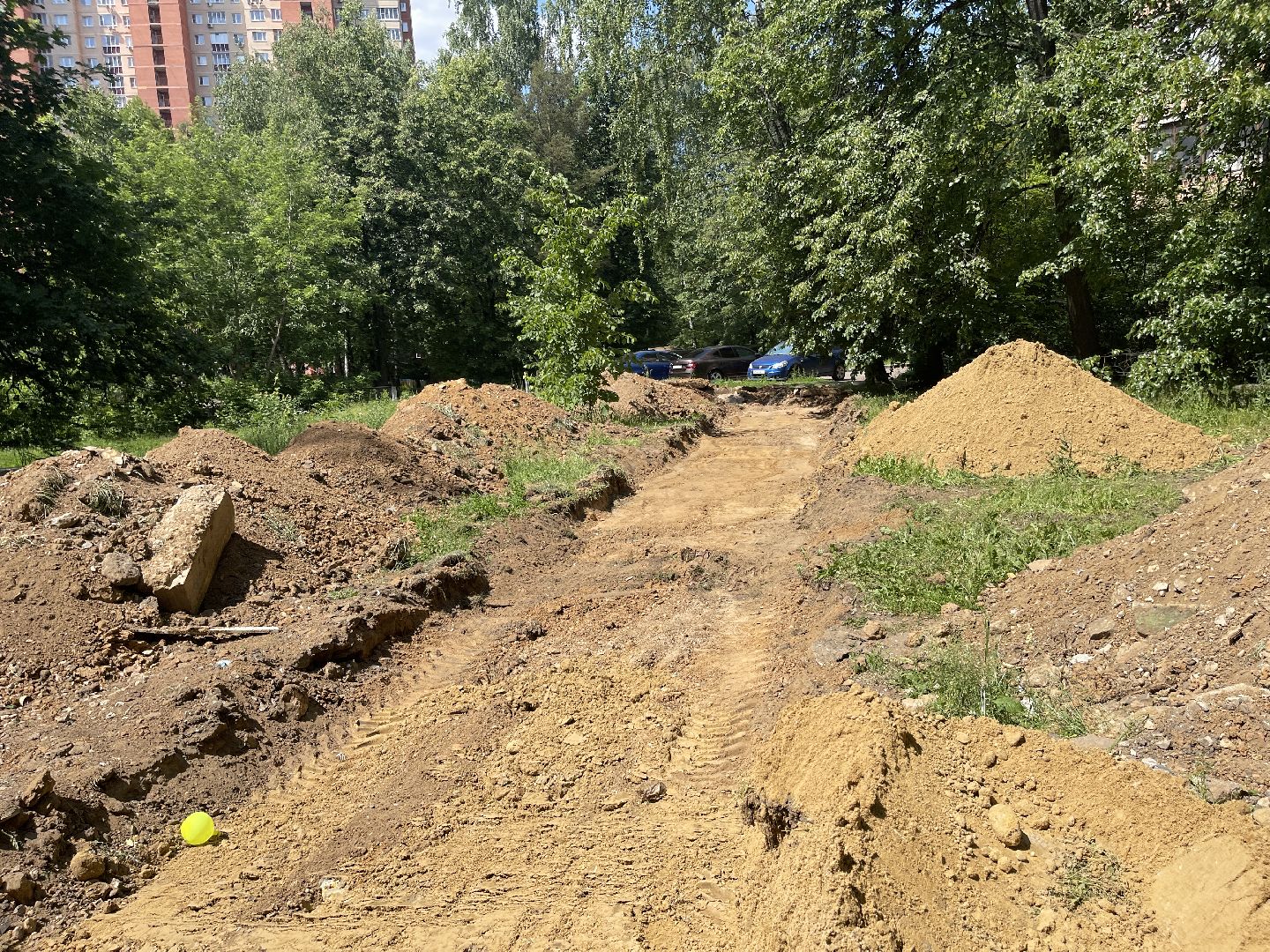 Благоустройство, народная тропа, пешком в Подмосковье, Одинцово,