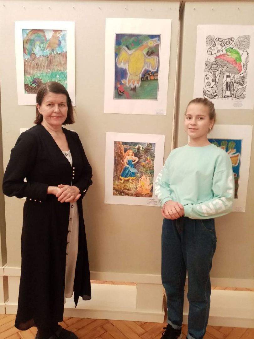 Кашира, Вера Толстова, художница, выставка, библиотека