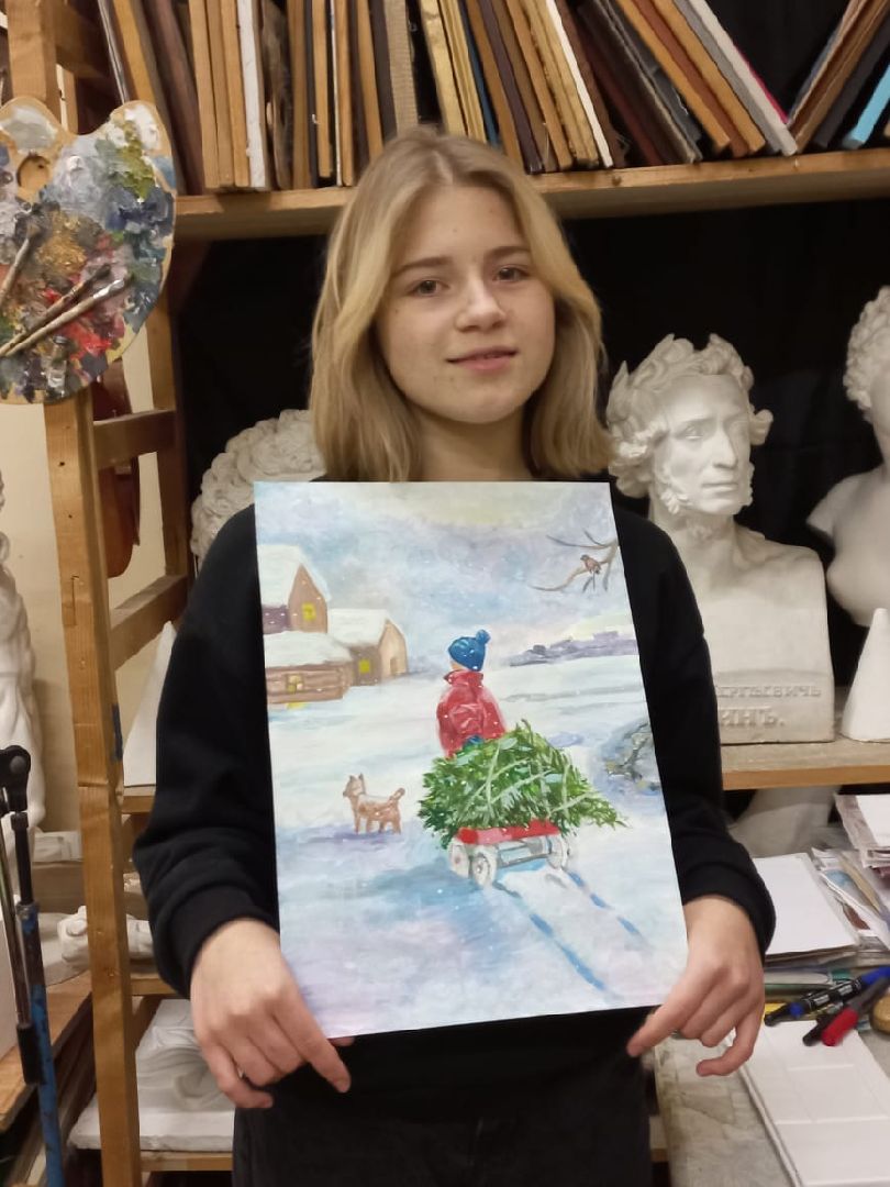 Кашира, Вера Толстова, художница, выставка, библиотека