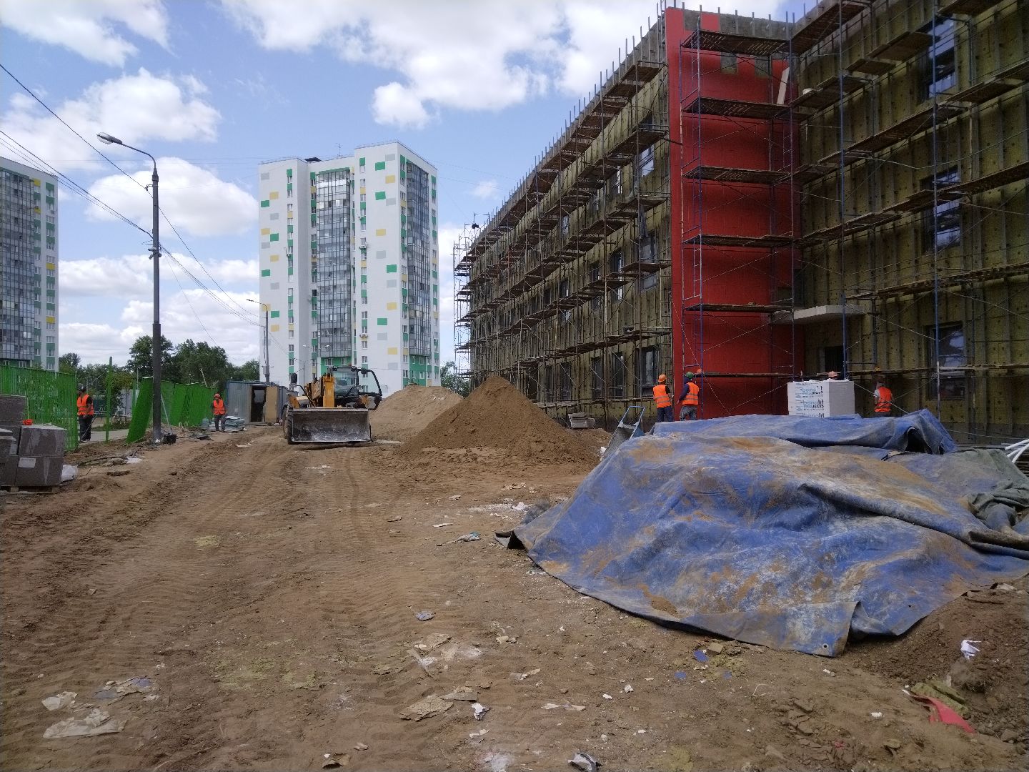 Детский сад, строительство, Мытищи