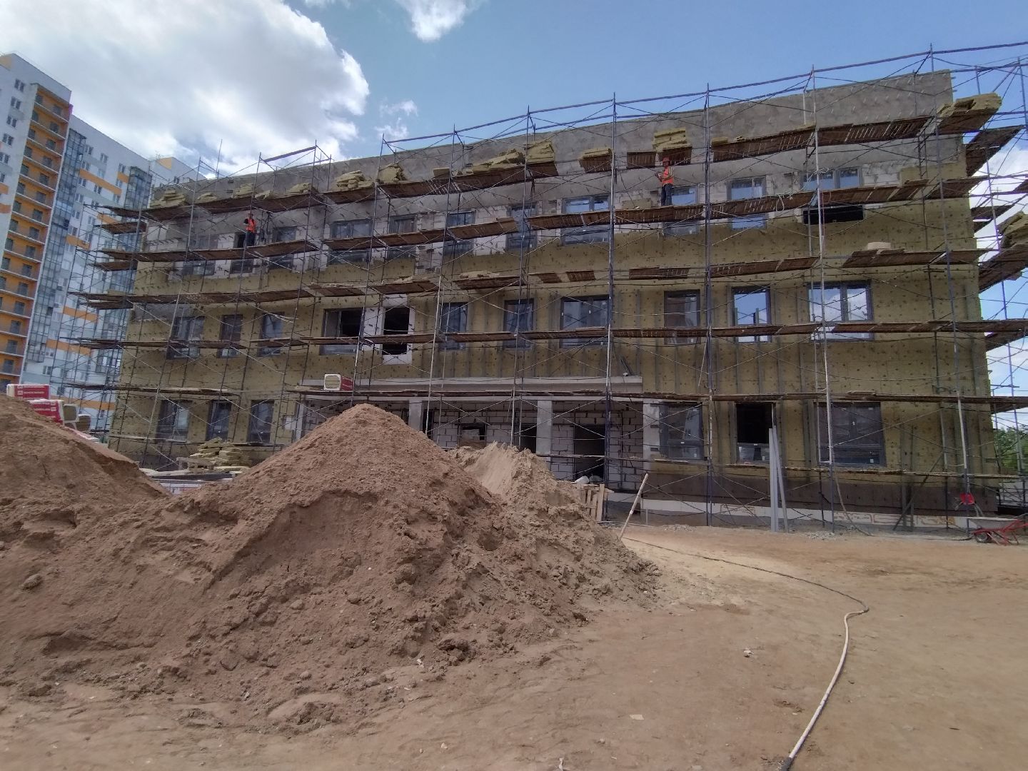 Детский сад, строительство, Мытищи