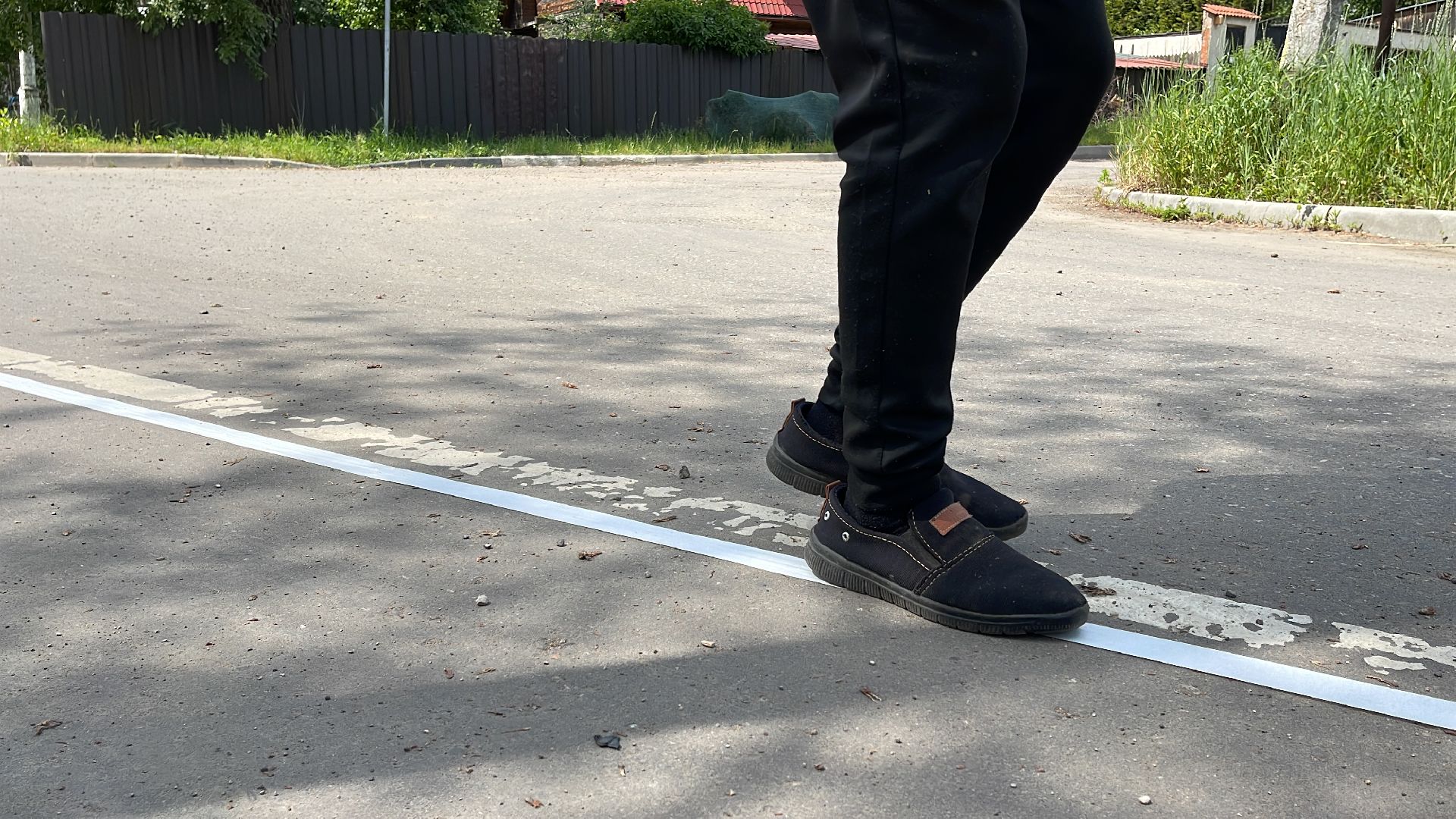 Немчиновка, Одинцово, благоустройство, велодорожка, разметка,