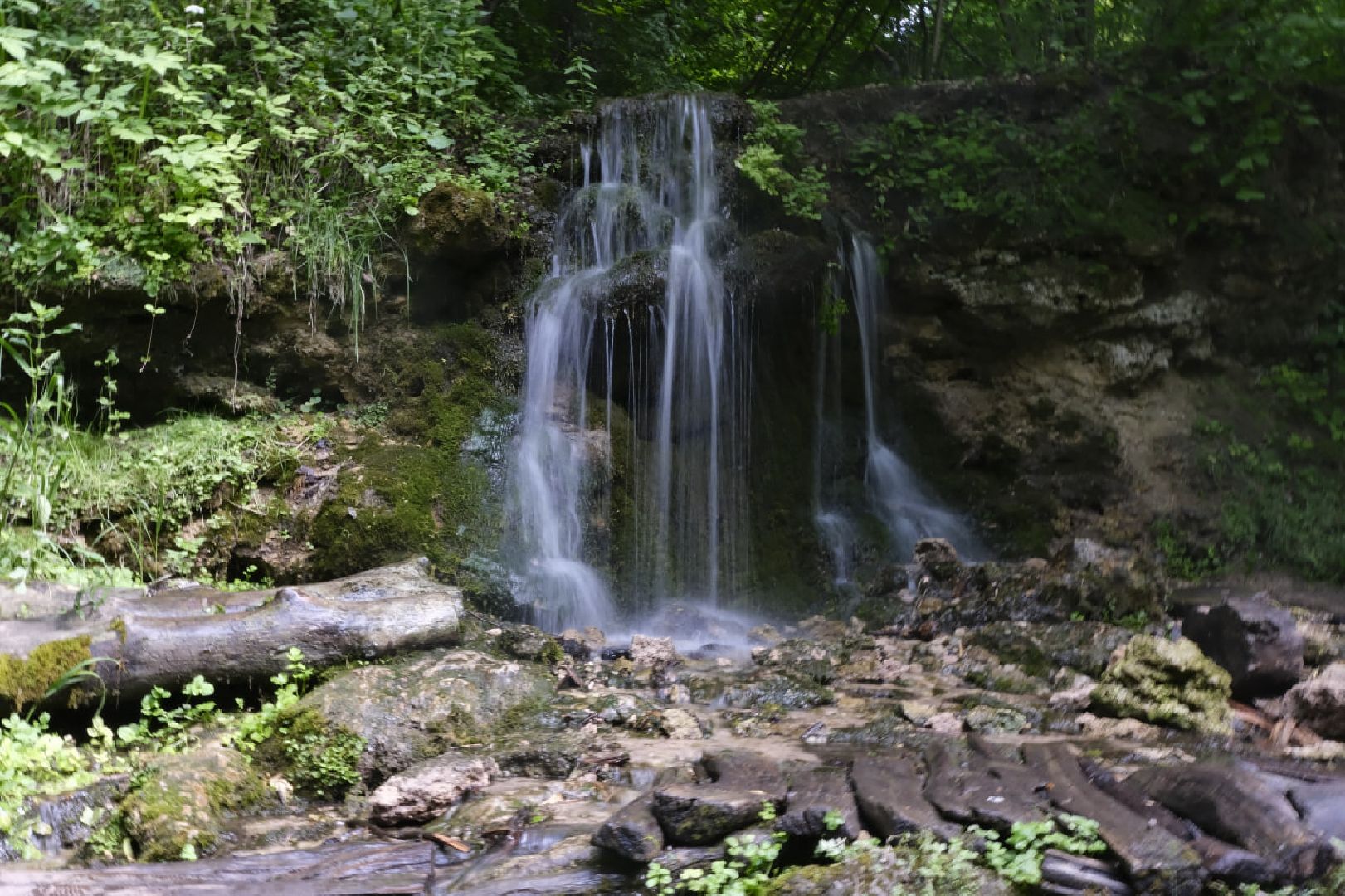 Пущино, водопад