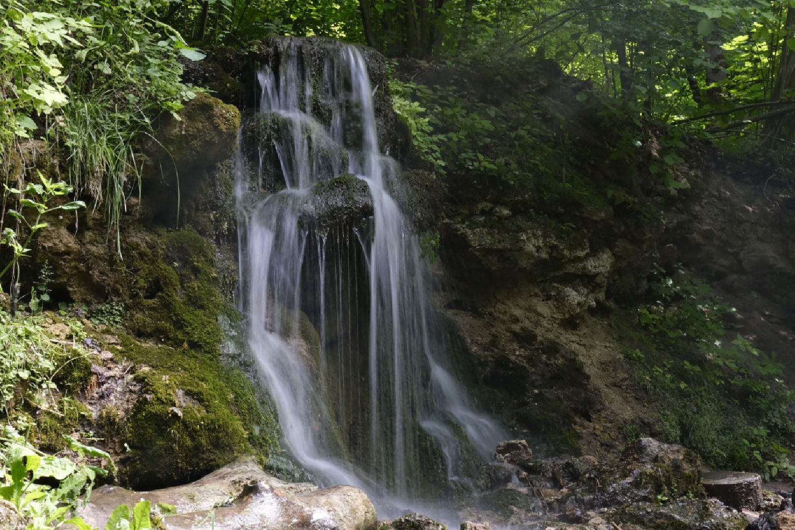 Пущино, водопад