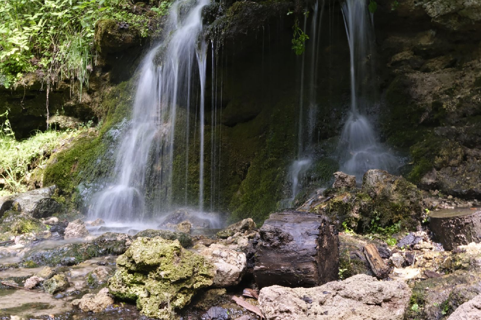 Пущино, водопад