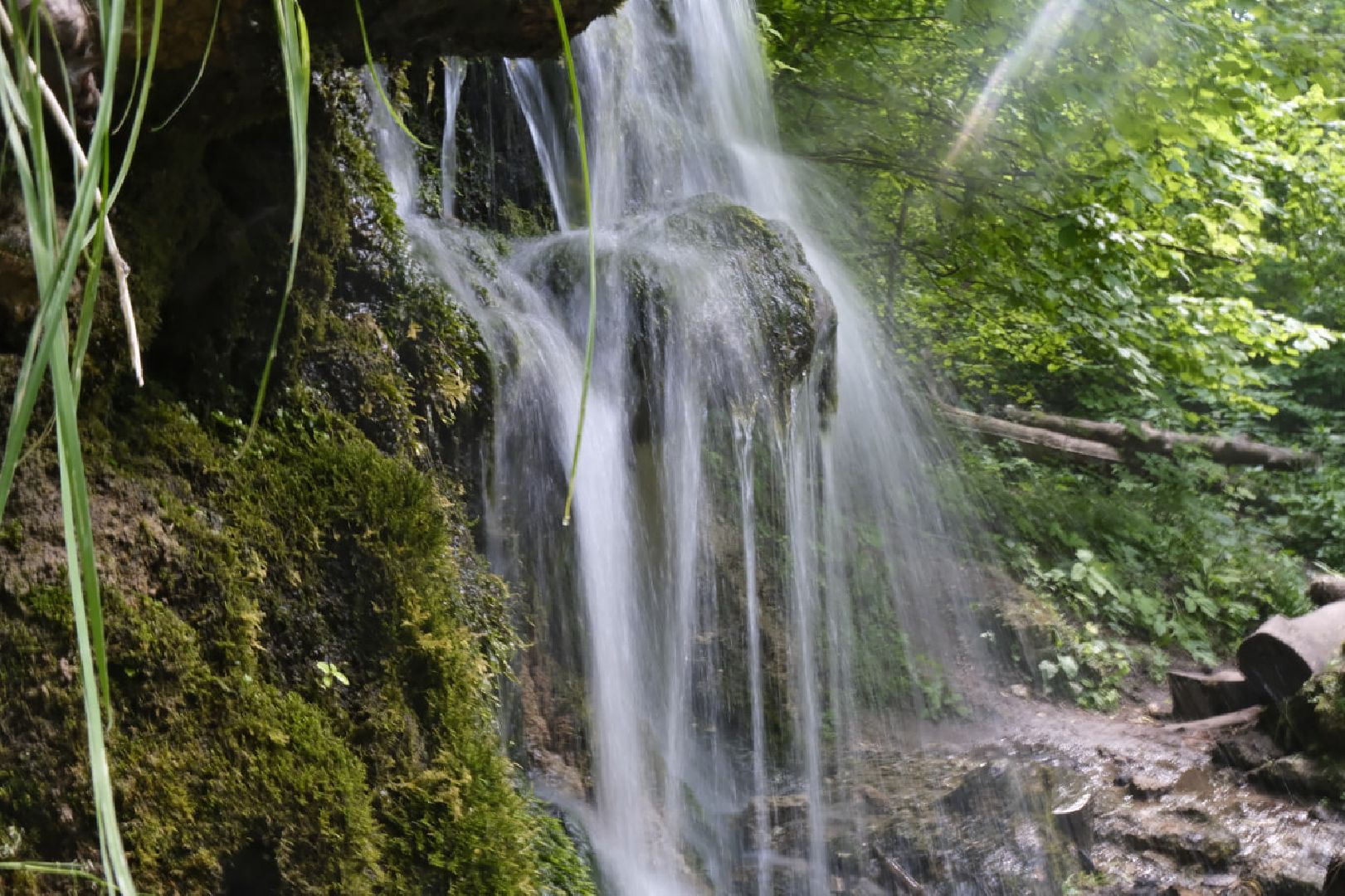 Пущино, водопад