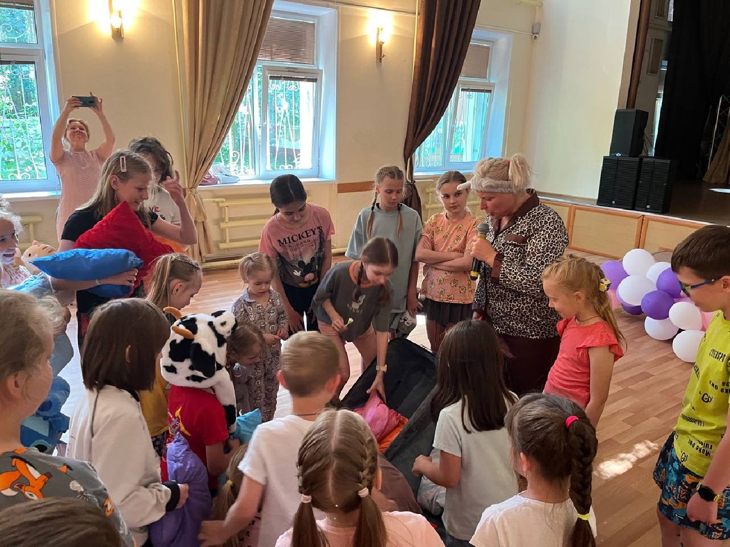 Однцово, Дубки, Культканикулы, Лето в Подмосковье, пижама, вечеринка