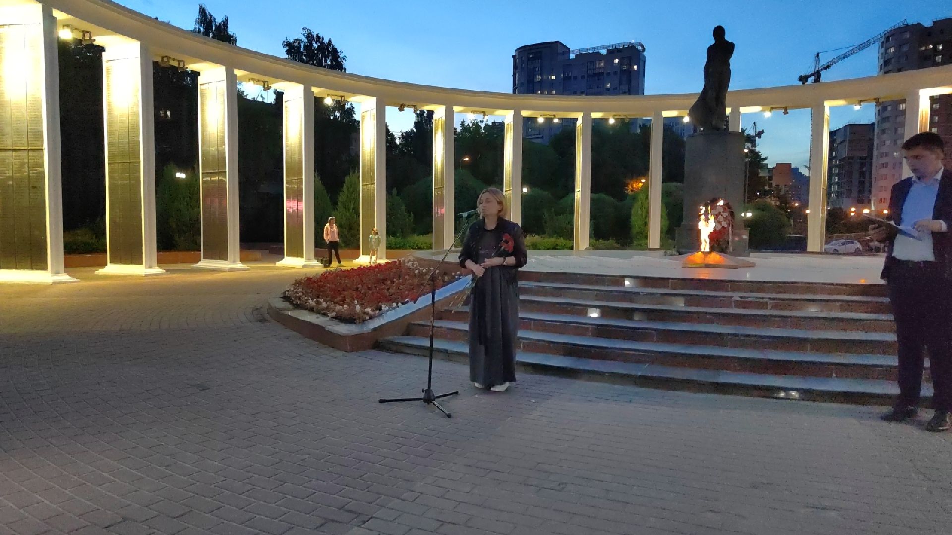 Пушкино, свеча памяти, помним