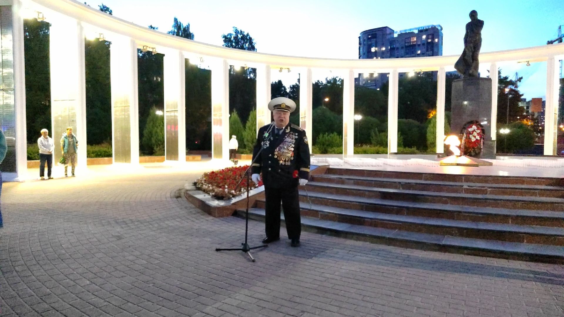 Пушкино, свеча памяти, помним