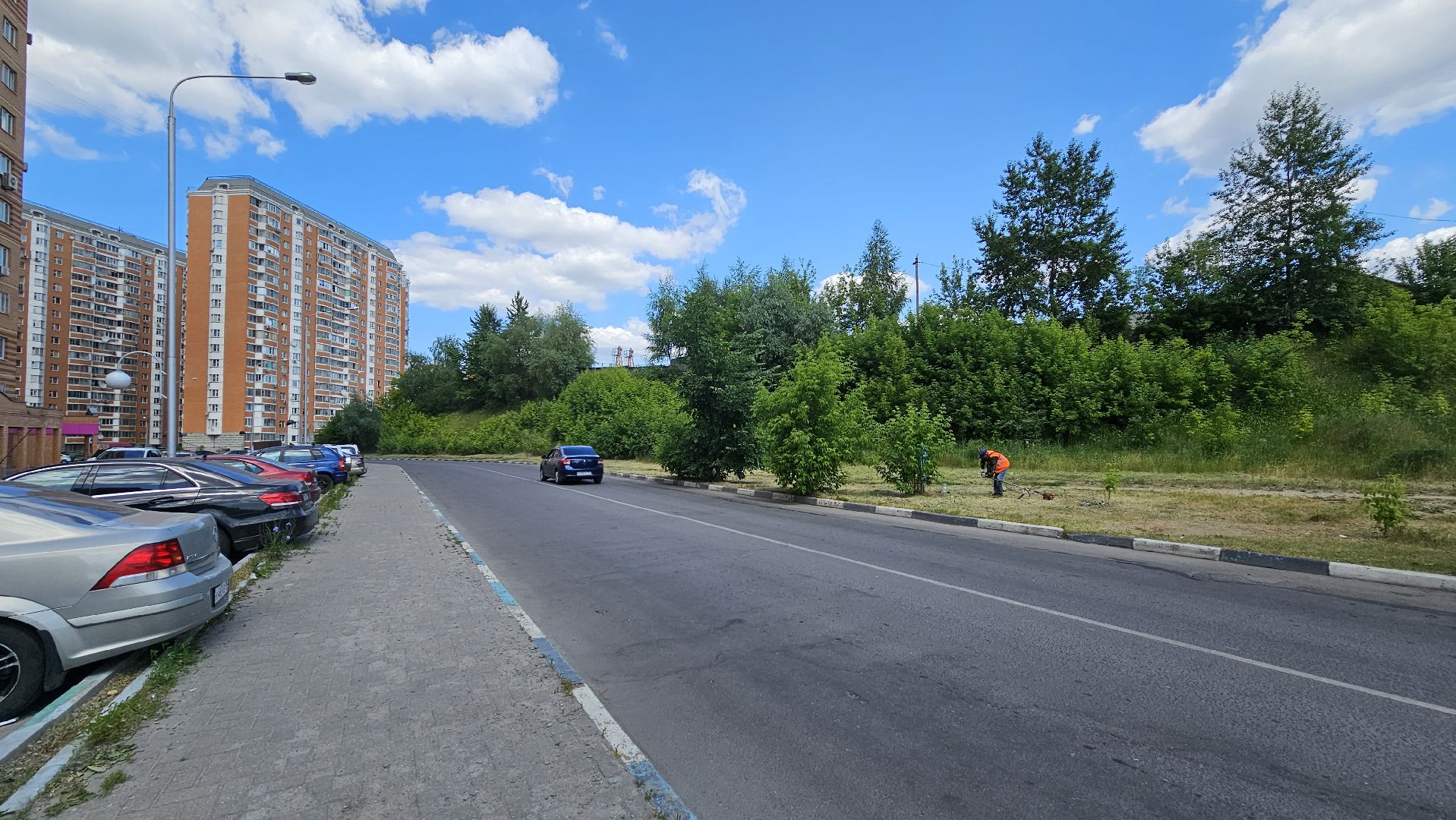 покос травы, уборка дорог, Котельники